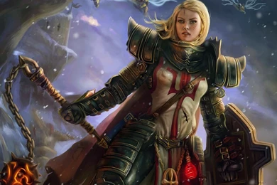 Knight, Fantasy Armor, Diablo III, Crusaders Wallpapers HD ...