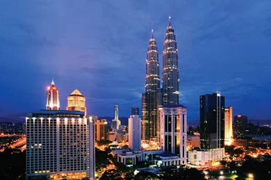 Wallpapers City Kuala Lumpur Night View Pictures 2560x1920 ...