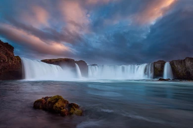 Full HD Green Nature Waterfall Images Wallpapers For Laptop PC ...