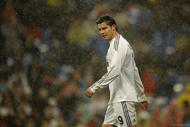 Download 1366x768 Cristiano Ronaldo Snowy Game Wallpapers