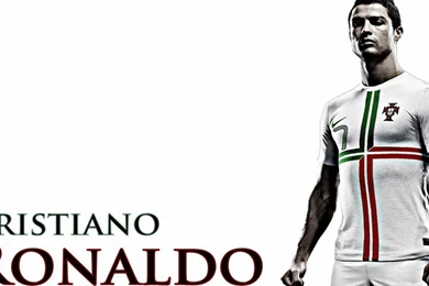 Wallpapers Cristiano Ronaldo Portugal Jersey 1366x768