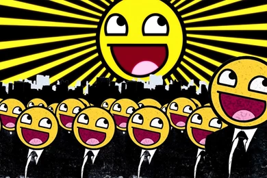 Awesome Smiley Wallpapers 1440x900 (