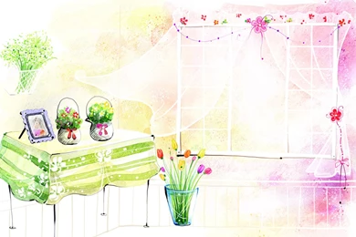 Hand painted Fantasy Wallpapers Wallpapers   HD Wallpapers 87883