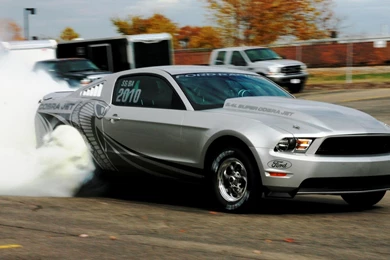 Sema 2009 Ford Mustang Cobra Jet 3 Wide Hd Wallpapers   (