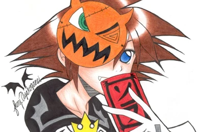 Kingdom Hearts  Halloween Sora By Tofumi On DeviantArt