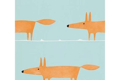 Scion Mr Fox Paste The Wall Wallpapers