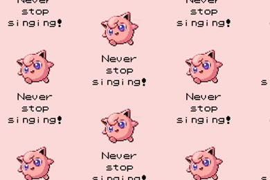 Never Stop Singnig Jigglypuff iPhone Wallpapers   Cute Wallpapers