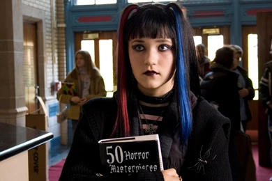 Download Wallpapers 3840x2400 Emily Osment, Girl, Book, Haircut ...