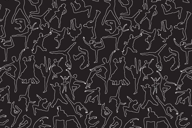 Dance Decor Wallpaper  Made In Australia
