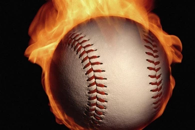Burning Baseball Wallpapers   Sport Wallpapers   Free Wallpapers ...