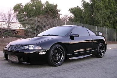 Mitsubishi Eclipse Black Wallpapers