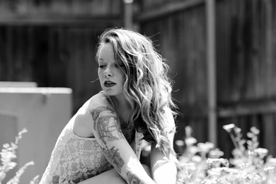 Monochrome, Tattoo, Women, Model Wallpapers HD / Desktop And ...