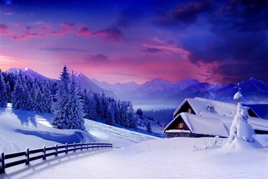 Winter Snow HD Backgrounds