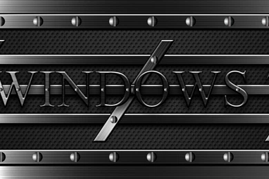 Download Wallpapers 3840x1200 Windows 7, 3d, Background, Black Dual ...