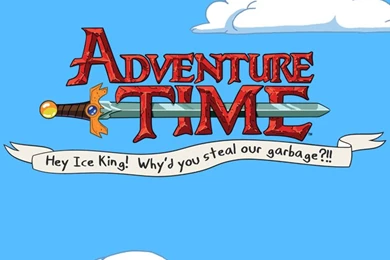 Adventure Time Logo iPhone 5 Wallpapers (640x1136)