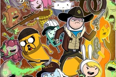 Adventure Time Poster 2 iPhone 5 Wallpapers (640x1136)