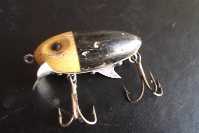 Need Help To I.D Vintage Wooden Fishing Lure   The EBay Community