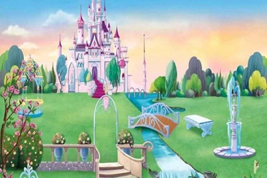 Backdrop.Photo Fairy Tale Castle Photography Backdrop Professional ...