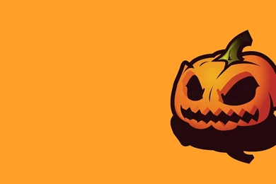 Cute Vector Halloween Pumpkin   3840x2160   4K 16/9 (Ultra HD, UHD ...