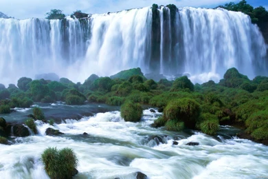 Nature For Windows 7, Waterfall, Powerful, 1920x1080 HD Wallpapers ...