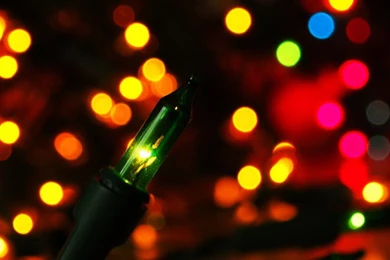Colorful Lights Bokeh iPad Wallpapers Download