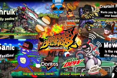 DeviantArt: More Like Smash Strikers Wallpapers MLG Edition (4K) By ...