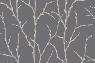 Rasch Allure Tree Twig Branch Pattern Silver Glitter Wallpapers 309720