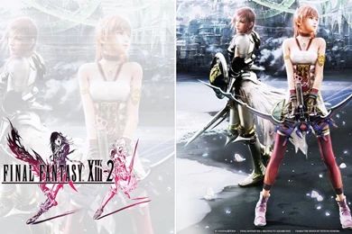 Another FF13 2 Wallpapers By RockInFighteR On DeviantArt