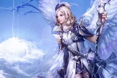 Beautiful Angel In Heaven 3D IN HD Wallpapers For Your PC Computer ...