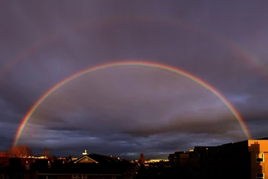 Double Rainbow Images