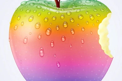 Parallax Wallpapers.com • Real Apple Rainbow Logo HD Wallpapers