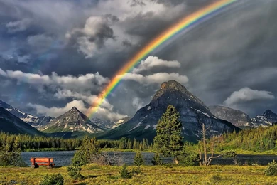Real Rainbow Images Wallpapers : Nature Wallpapers   Semrawut