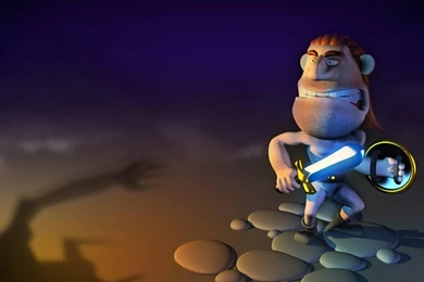 CARTOON HERO WALLPAPER   (