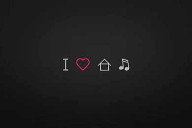 I Love Music Logo Desktop HD Wallpapers   DreamLoveWallpapers