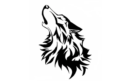 Wolf Drawing Wallpapers 19489