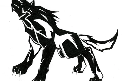 Celtic Tribal Wolf By DarkLordRinku On DeviantArt