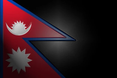 RePin Image: Flag Of Nepal In Mountain On Pinterest