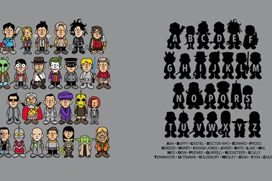 Now I Nerd My ABC's : Wallpapers