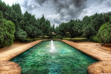 Pool Garden Wallpapers