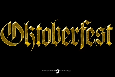 Oktoberfest Calligraphy Tutorial