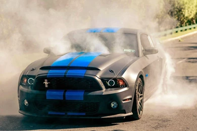 Top Burnout Muscle Car Hd Wallpapers