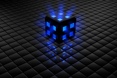 Illustration Blue Black Cool Explosion