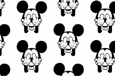 3d Mickey Mouse Flipping The Bird Ask.fm Backgrounds Cartoon ...