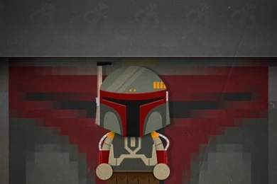Boba Fett Lock Or Home Screen iPhone Wallpaper.