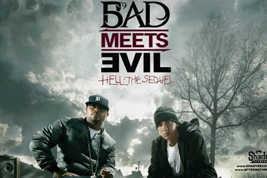Wallpapers Cover Album Bad Meets Evil 1920x1080