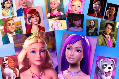 Wallpapers Barbie Princess And The Popstar Big Family .2 1024x768 ...