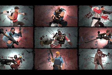 18 Games Desktop Wallpapers : 903883 TF2 Wall
