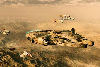 Star Wars   Millenium Falcon HD Wallpapers » FullHDWpp   Full HD ...