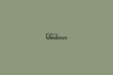 Retro LCD Windows By MadPorra On DeviantArt