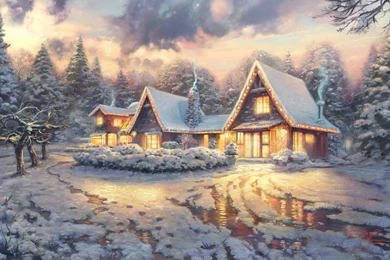 Thomas Kinkade Disney Wallpapers   Wallpapers Cave